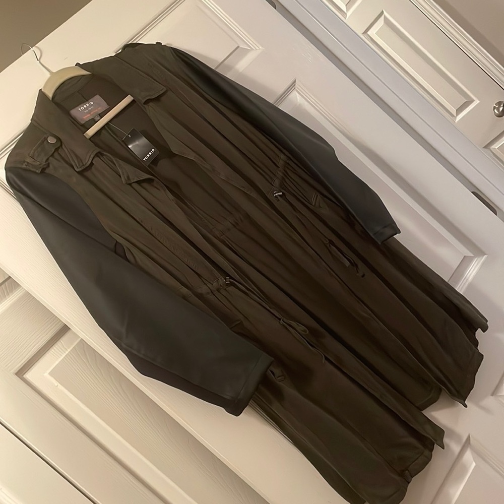 NWT Torrid Trench Coat